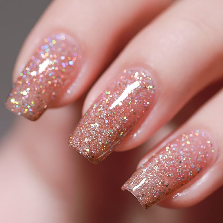 Pink Birthday Nails